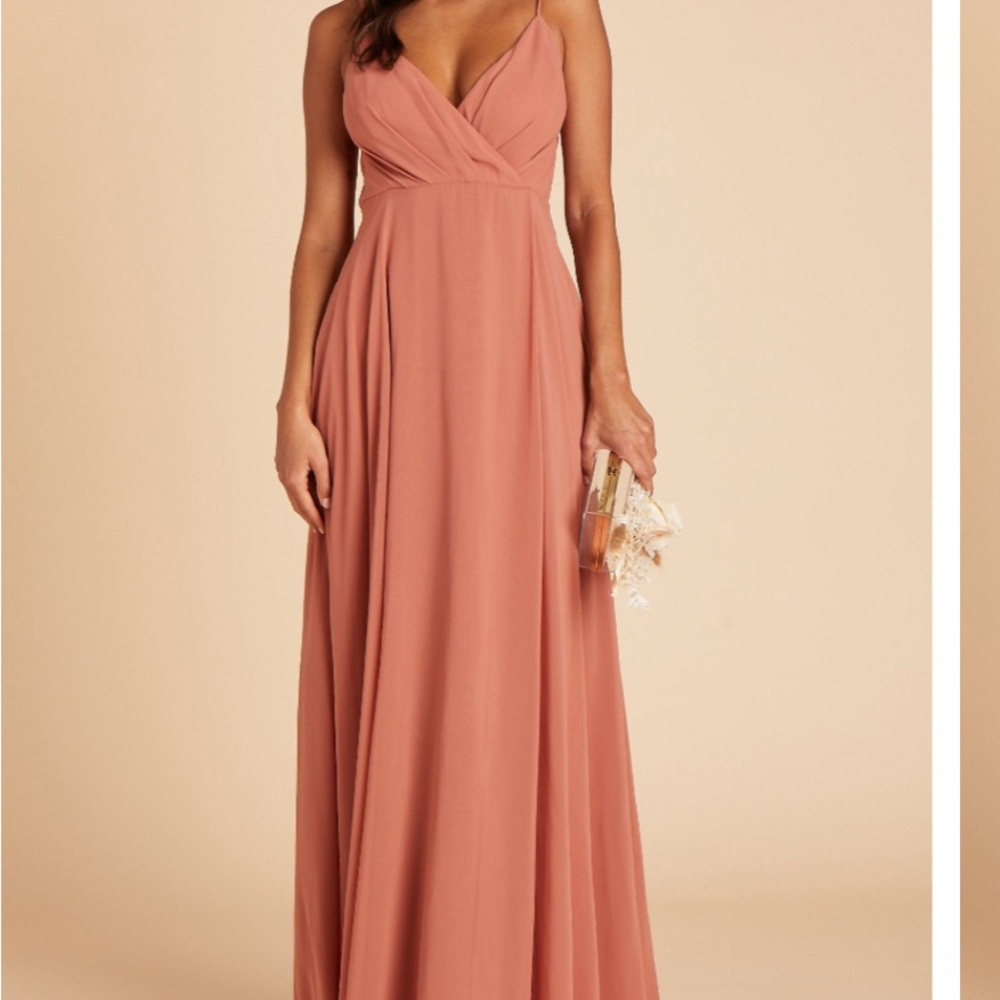 Birdy Grey Kaia Dress - Chiffon Terracotta